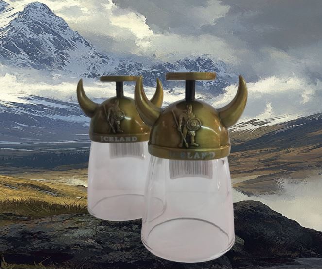 Helmet shotglass Helmet shotglass